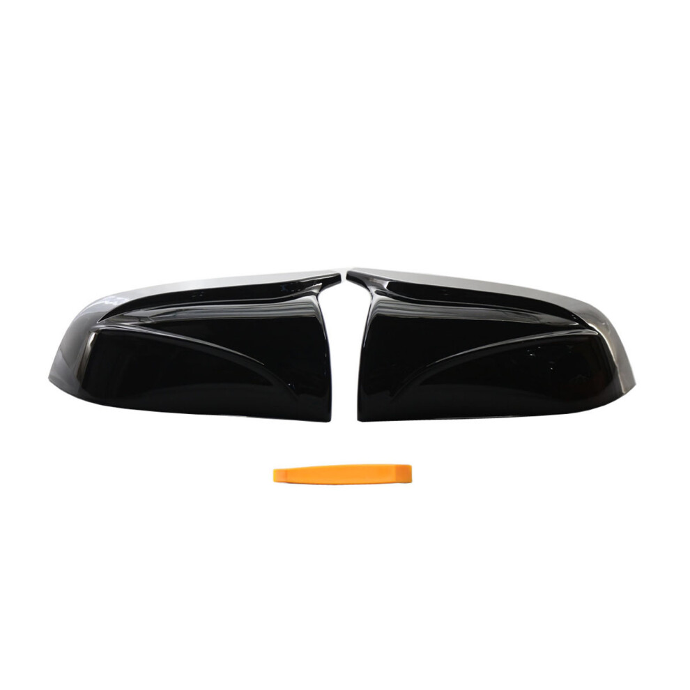 Easy Install Gloss Side Mirror Covers For Tesla Model 3 Black 6901331299405