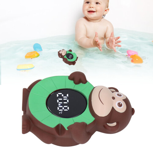 Baby Cartoon Monkey Digital Thermometer - Waterproof, 7.5x10x4cm 2