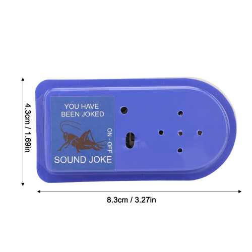 Fun Cricket Noise Maker Prank with 3 Sounds, Small 8.3x4.3cm 1