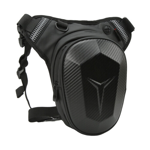 Motorcycle Drop Leg Bag with Reflective Strip 1