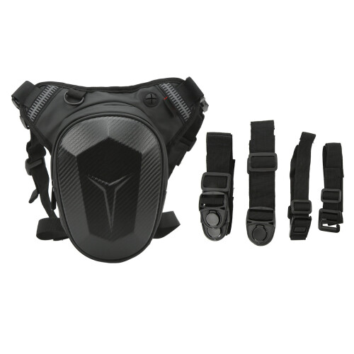 Motorcycle Drop Leg Bag with Reflective Strip