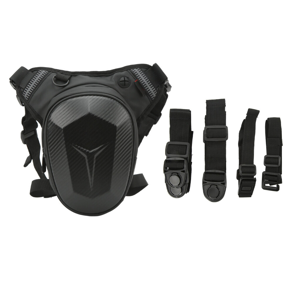 Motorcycle Drop Leg Bag With Reflective Strip 9121376033629