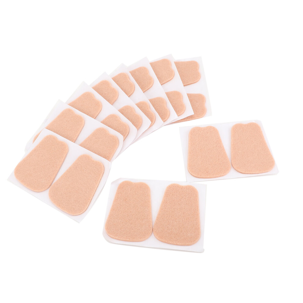 20 Felt Tongue Cushions for Shoes - Prevent Calluses & Add Comfort