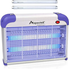 ASPECTEK Upgraded Electric Fly Zapper 20W Bug Zapper, Insect Killer Mosquito Lamp, Fly, Moth, Wasp Killer for Indoor