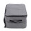 Grey Polyester Golf Storage Bag 17.3x13.3x9.8in, Water-Resistant 6