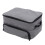 Grey Polyester Golf Storage Bag 17.3x13.3x9.8in, Water-Resistant 14