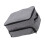 Grey Polyester Golf Storage Bag 17.3x13.3x9.8in, Water-Resistant 12