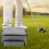 Grey Polyester Golf Storage Bag 17.3x13.3x9.8in, Water-Resistant 5