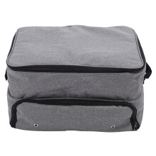 Grey Polyester Golf Storage Bag 17.3x13.3x9.8in, Water-Resistant