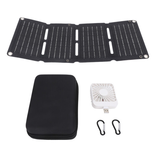 Cargador de panel solar plegable de 40 W 18,245,5 cm USB 1