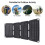 Cargador de panel solar plegable de 40 W 18,245,5 cm USB 4