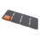 Cargador de panel solar plegable de 40 W 18,245,5 cm USB 7