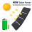 Cargador de panel solar plegable de 40 W 18,245,5 cm USB 3