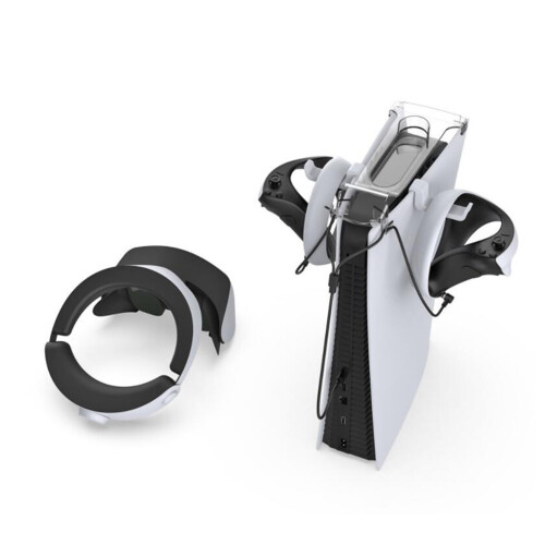 Stand Organizzatore per Controller VR & Headset per PS VR2 Sense Controllers & Station 2