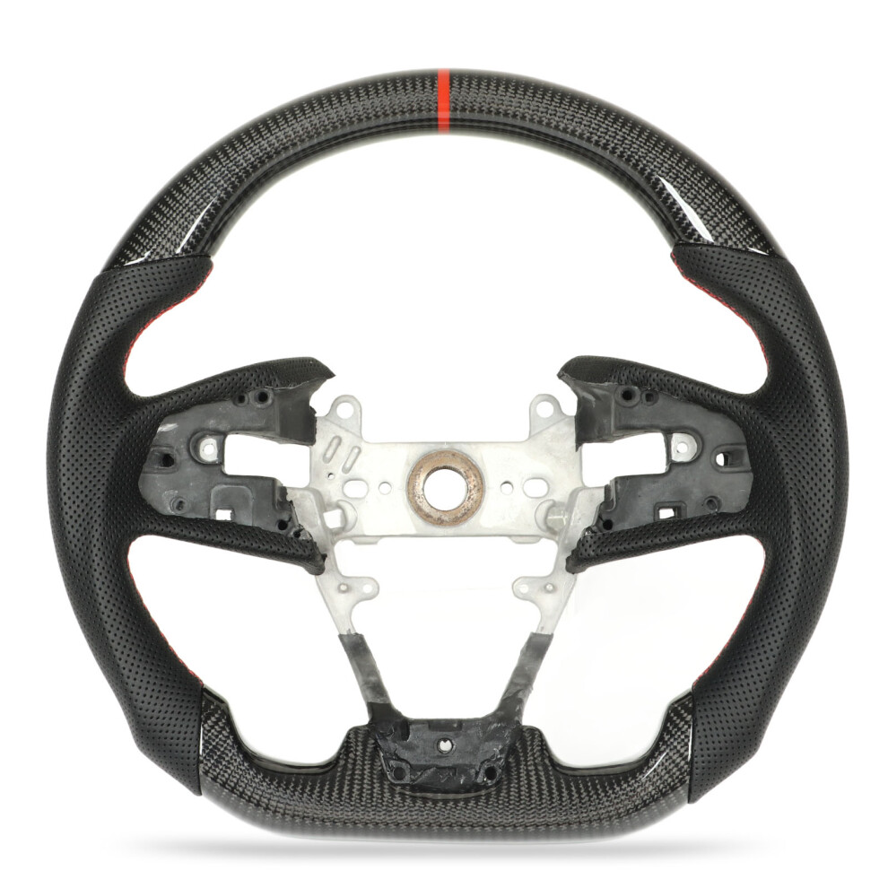 Carbon Fiber Steering Wheel Perforated Leather For 9121376034800