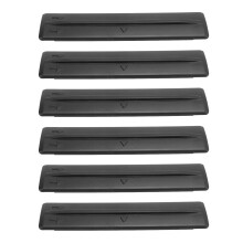 6 Stück Dachträger-Abdeckclip zum Entfernen für Fj Cruiser 2007-2014, Schwarz