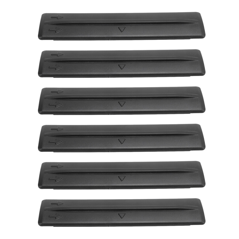 6Pcs Roof Rack Removal Cover Kit For Fj Cruiser 2007-2014 Black 4141331307683