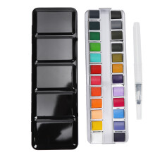 Watercolor Paint Portable Bright Color Watercolor