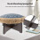 Perfect Gift Secure Hand Pan Display Stand for Drum Enthusiasts 6