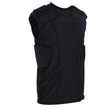 Youth Padded Compression Vest Quick Dry Sleeveless Chest Protector for Baseball Football M