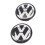 4Pcs 65MM Wheel Center Cap ABS Metal Emblem Wheel 4