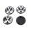 4Pcs 65MM Wheel Center Cap ABS Metal Emblem Wheel 1