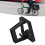 Bicycle Front Carrier Block Black Aluminium Alloy 12