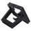 Bicycle Front Carrier Block Black Aluminium Alloy 8