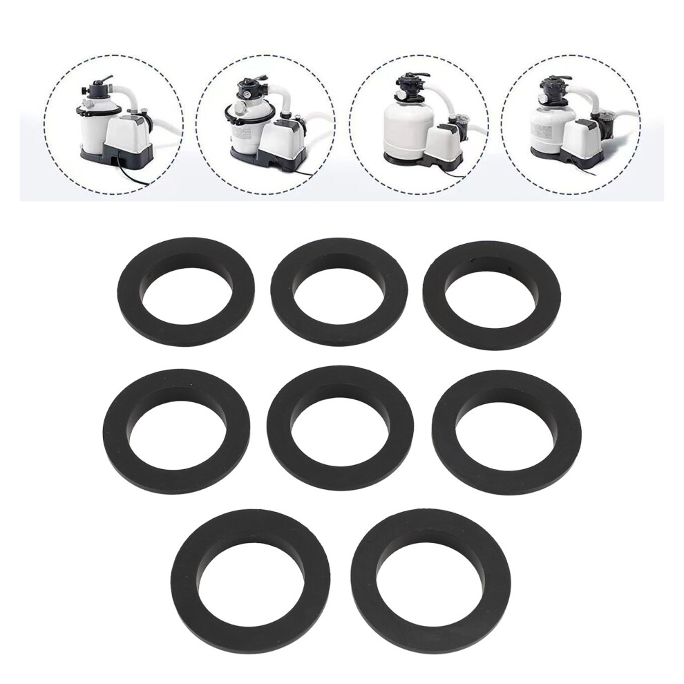 Pool Sand Filter Pump Motor Gasket Set 8Pcs 11412 L Shape O Rings For 26323Ca 9391331323519
