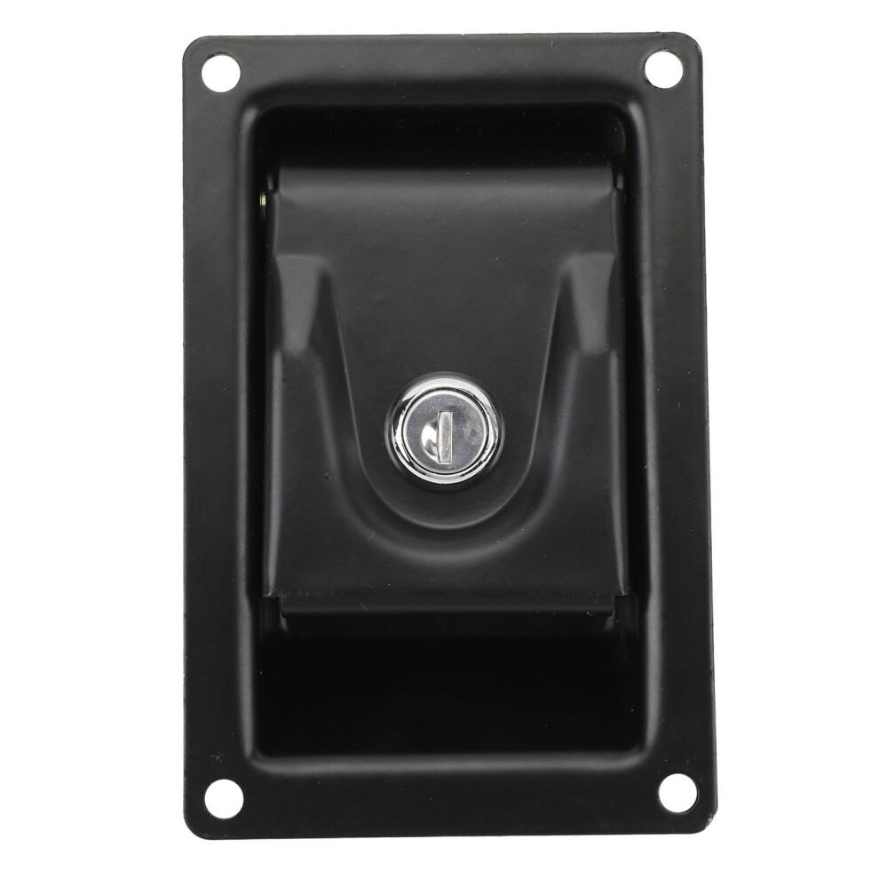 146X96mm Heavy Duty Carbon Steel Paddle Handle Lock With 2 Keys 8111331324306