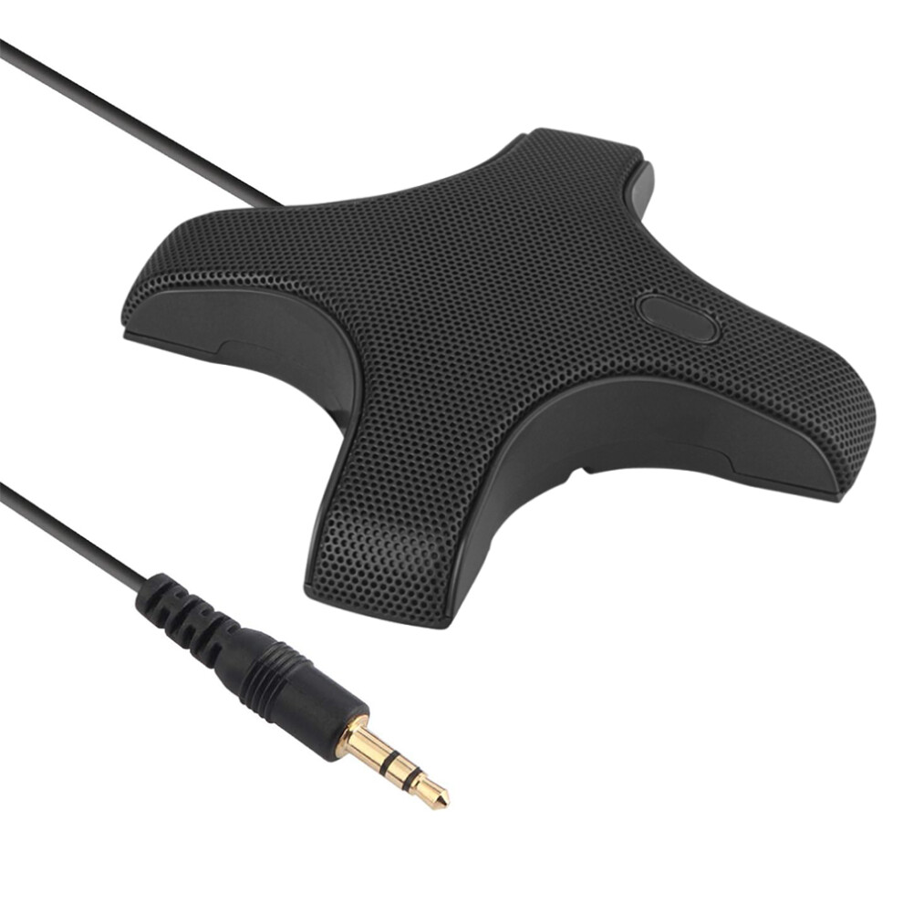 360 Omnidirectional Conference Mic Plug & Play 3.5Mm For Pc 8751331325035