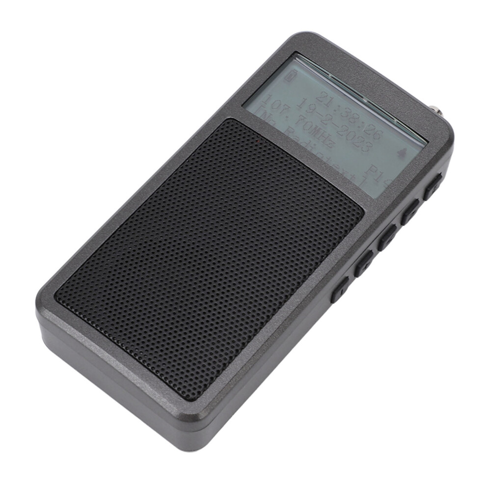 Multifunctional Handheld Fm Radio Bluetooth With Alarm And Backlight 9371331324983