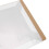 Pochette à partitions A4, 20 feuilles (40 pages), kraft 14