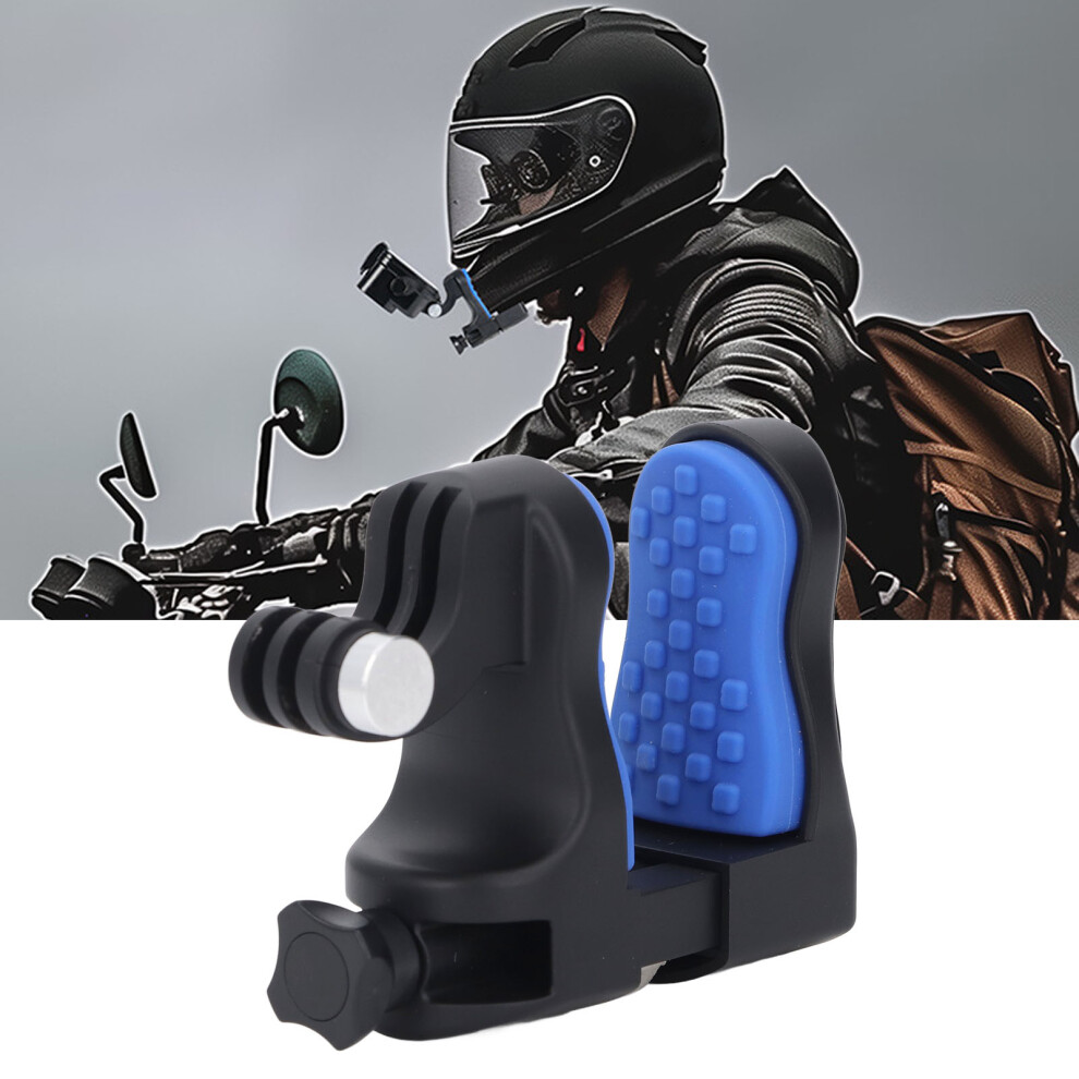 Adjustable Abs Silicone Motorcycle Helmet Chin Mount Kit For Action Cameras 6941331326008
