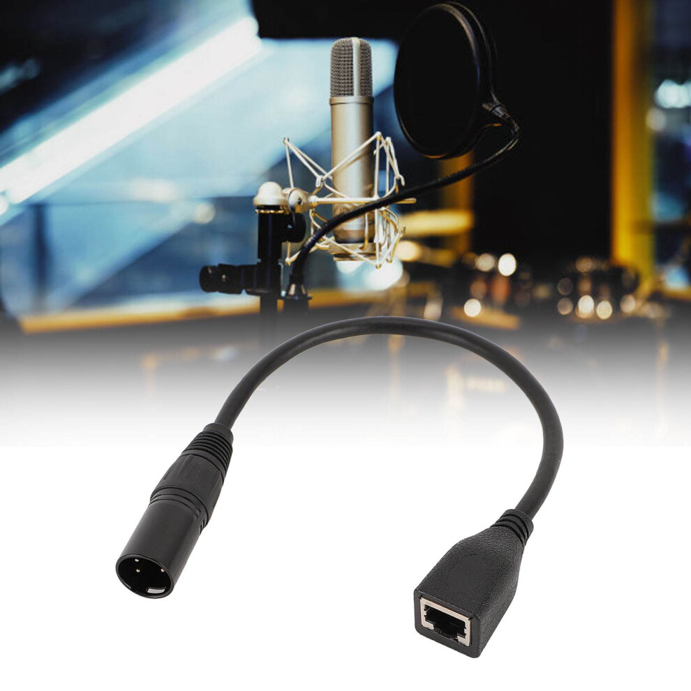Xlr Male To Rj45 Female 22Awg Oxygen-Free Copper Shielded Dmx Cable 1Ft 5031331326021