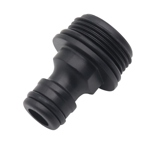 RV Water Inlet with Quick Connector, Black, PP Material, 117mm 2