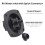 RV Water Inlet with Quick Connector, Black, PP Material, 117mm 5