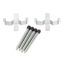 Durable Rear Brake Pad Pins Clips BPF1266A for Vectra 1995‑2003