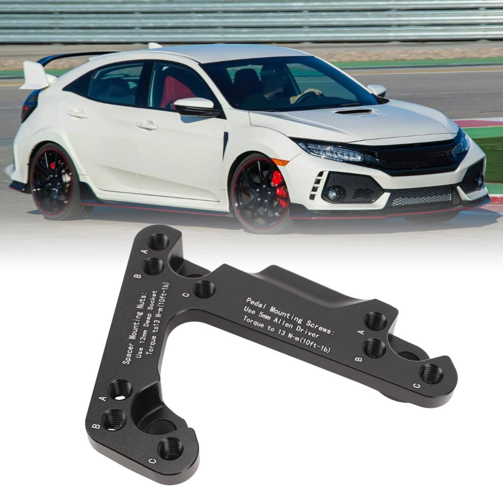 Adjustable Metal Throttle Pedal Spacer Bracket For Honda Civic Fit Accord 6901331330306
