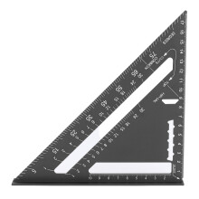 7 Zoll Aluminium-Guss-Krümmungswinkel - 45/90 Grad Zimmermannsmaß