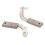 2PCs Alternator Electric Brushes Accessory 10