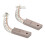 2PCs Alternator Electric Brushes Accessory 2
