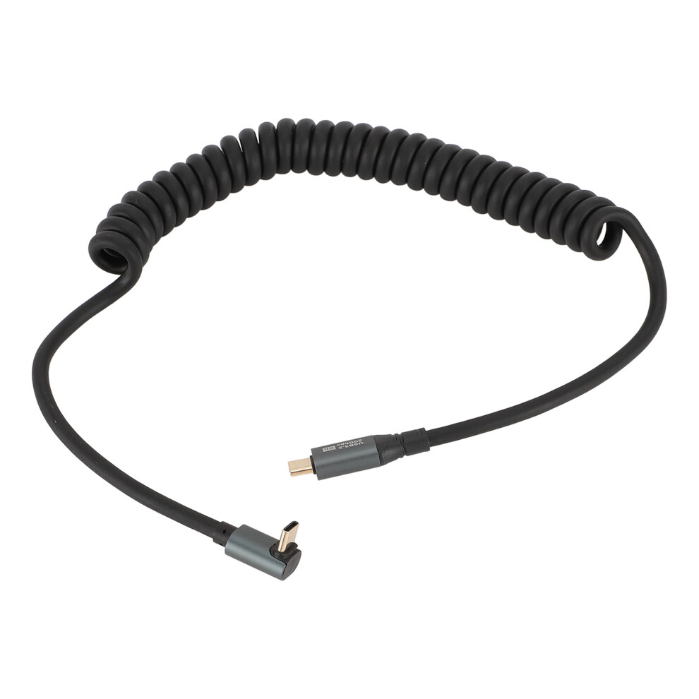 Usb C To C Cable Pd 100W 20Gbps 8K 60Hz Stretchable Spiral 4621331334051