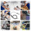 3,28 piedi 3-in-1 endoscopio USB-C nero Android 5