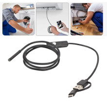 3-in-1-Endoskopkamera, 1 m, USB Typ-C, 6 LEDs