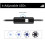 3,28 piedi 3-in-1 endoscopio USB-C nero Android 10