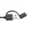 3,28 piedi 3-in-1 endoscopio USB-C nero Android 12