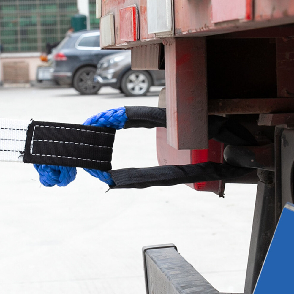 Versatile 17 Ton Blue Soft Shackle For Sand Mud Snow Recovery 7671331336712