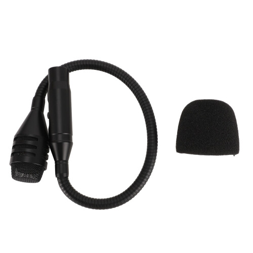 Microfono dinamico da DJ a collo d'oca in alluminio 600 ohm XLR 1