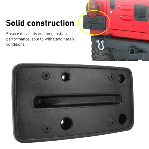 Portaplacas 55174994 Wrangler TJ 97-06 2
